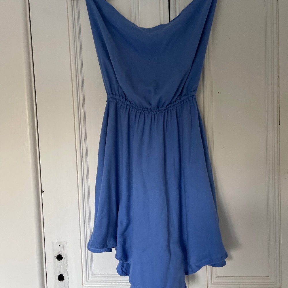 Indah Tahini Periwinkle Dress